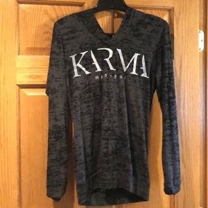 Karma hooded sweater